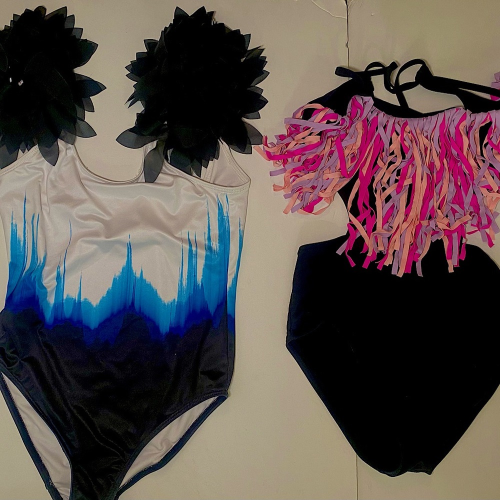 2 girls bathing suits. Size 12